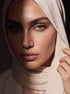 Noura Jersey Hijab - Oyster