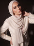 Noura Jersey Hijab - Oyster