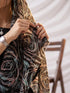 Glitter Festive Woolen Stole - 02