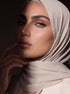 Noura Jersey Hijab - Fawn