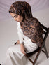 Glitter Festive Woolen Stole - 03