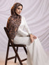 Glitter Festive Woolen Stole - 03
