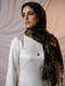 Glitter Festive Woolen Stole - 04