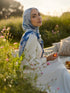 Cloudberry Printed Modal Hijab