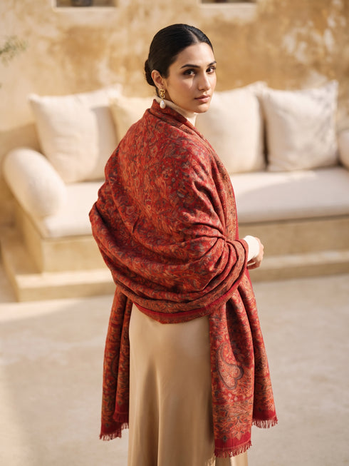 Kashmiri Kani Shawl