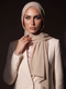 Noura Jersey Hijab - Beige