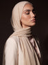 Noura Jersey Hijab - Beige