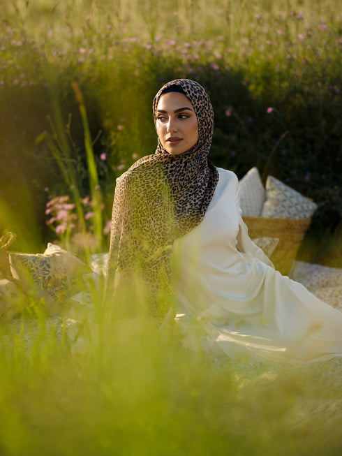 Leopard Printed Modal Hijab