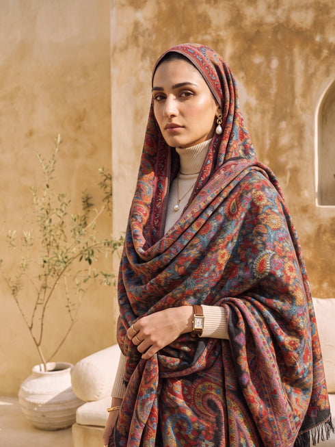 Kashmiri Kani Shawl