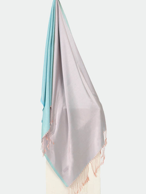 Dual Tone Silk Hijabs - 07