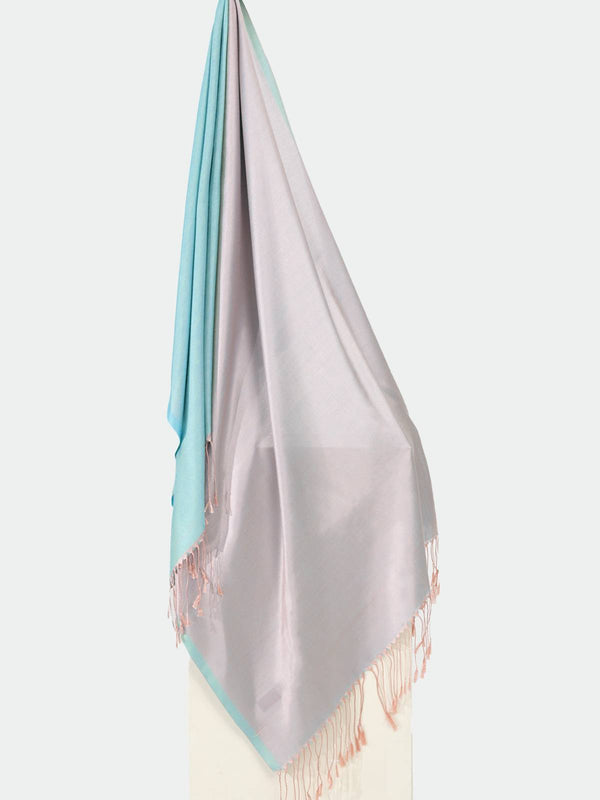 Dual Tone Silk Hijabs - 07