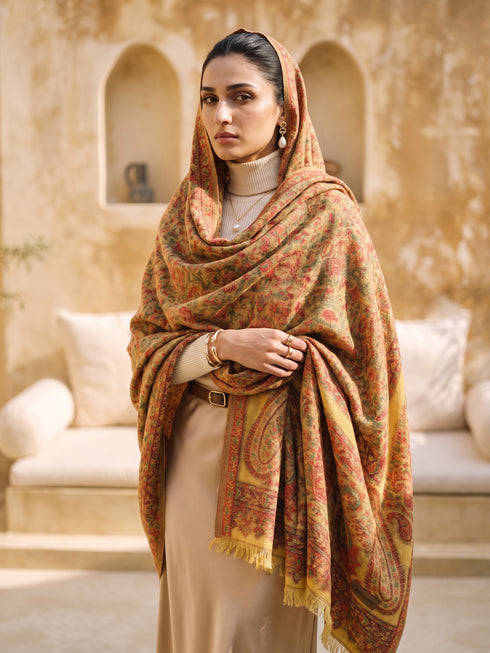 Kashmiri Kani Shawl