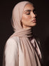 Noura Jersey Hijab - Taupe