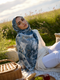 Rain-washed Printed Modal Hijab