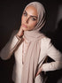 Noura Jersey Hijab - Taupe