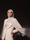 Noura Jersey Hijab - Silver Crest