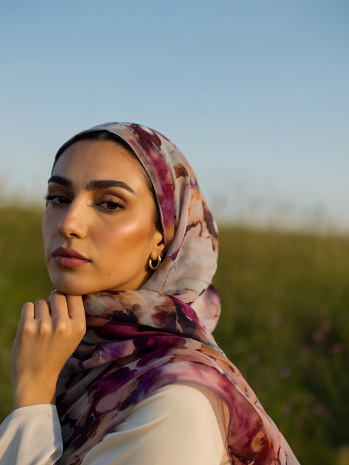 Blossom Printed Modal Hijab