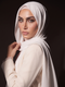 Noura Jersey Hijab - White