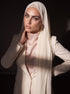 Noura Jersey Hijab - Pearl White