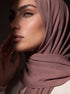 Noura Jersey Hijab - Brownish Pink