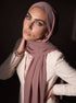 Noura Jersey Hijab - Brownish Pink