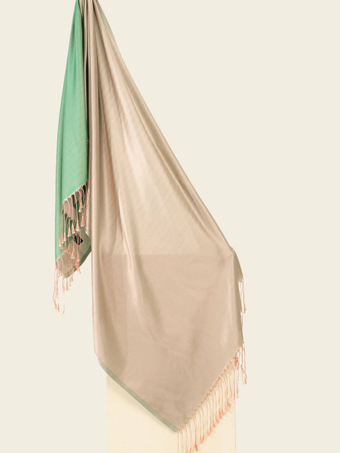 Dual Tone Silk Hijabs - 13