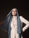 Noura Jersey Hijab - Denim Blue