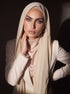 Noura Jersey Hijab - Cream