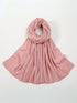 Marble Cotton Hijabs - Baby Pink