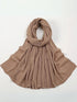 Marble Cotton Hijabs - Peanut Brown