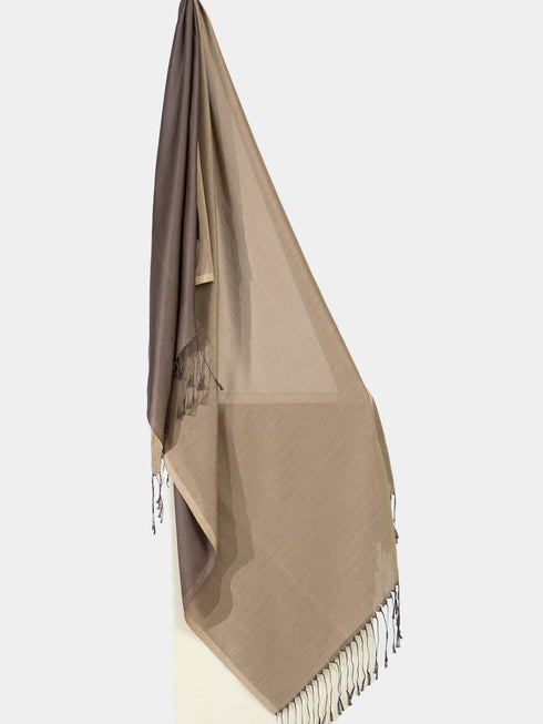 Dual Tone Silk Hijabs - 17