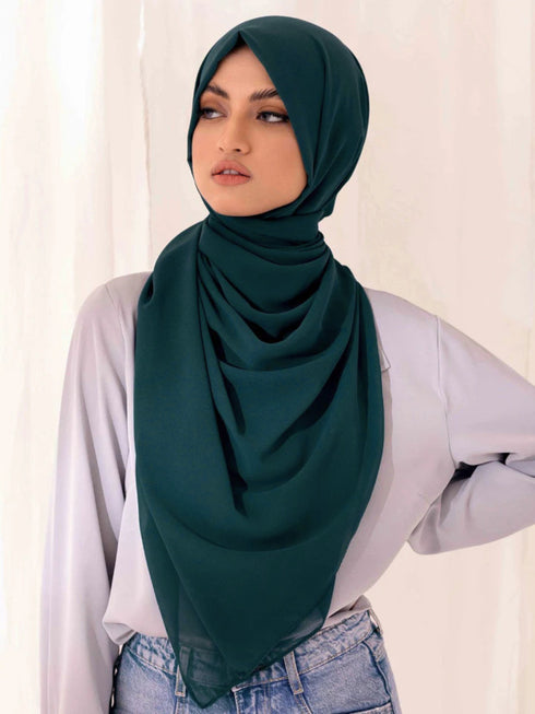 Chiffon Bubble - Dark Teal