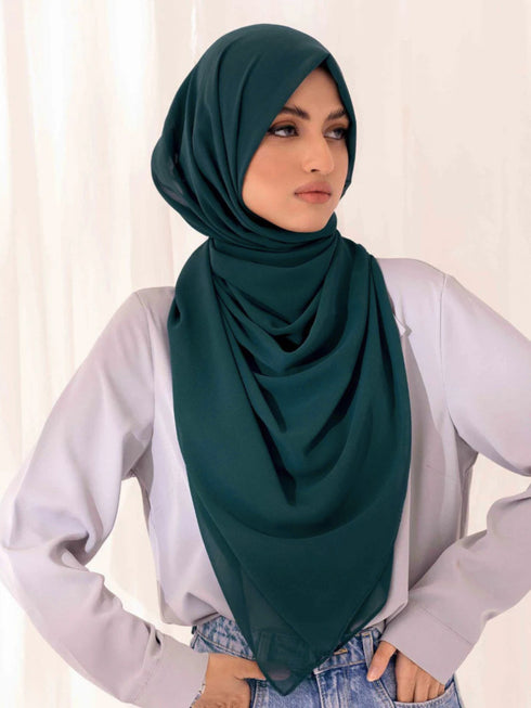 Chiffon Bubble - Dark Teal