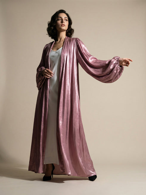 Blush Glow Abaya