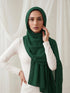 Noor Lace Hijab - Evergreen