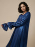 Sapphire Glow Abaya