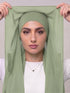 Built-in Magnet Hijab - Fern