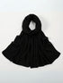 Marble Cotton Hijabs - Black