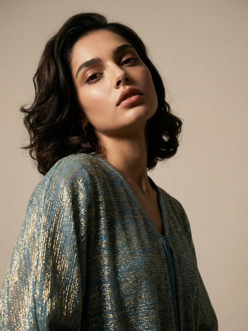 Aqua Radiance Kaftan