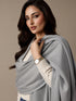 Zeba Winter Scarves - Ash Grey