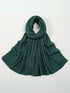 Marble Cotton Hijabs - Evergreen