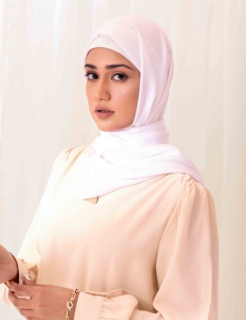 Chiffon Bubble - White