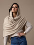Zeba Winter Scarves - Beige