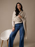 Zeba Winter Scarves - Beige