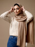 Zeba Winter Scarves - Tan Brown