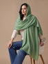 Zeba Winter Scarves - Pistachio