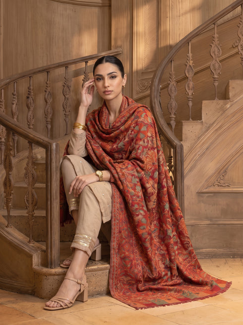 Kashmiri Kani Shawl