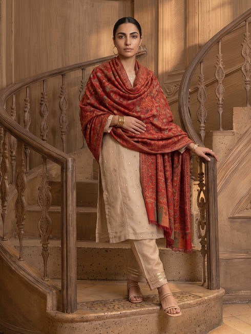 Kashmiri Kani Shawl