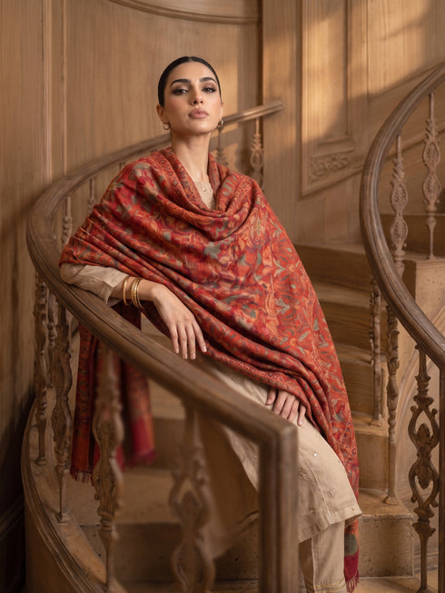 Kashmiri Kani Shawl