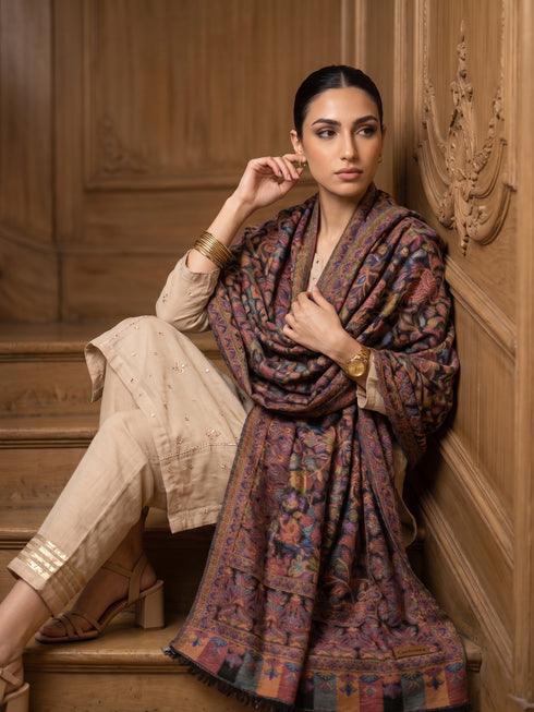 Kashmiri Kani Shawl